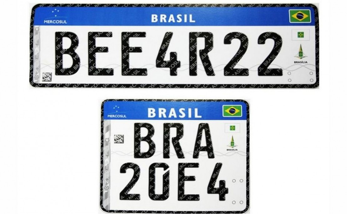 Denatran formaliza credenciamentos de fabricantes de placas Mercosul no Brasil